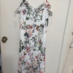 Lulus floral maxi dress